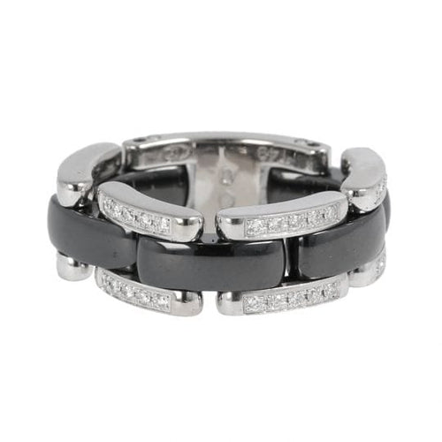 Bague 49 Chanel Ultra - Bague en or blanc 18k et diamants 58 Facettes 3152
