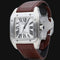 Montre Cartier Santos 100 XL - Montre automatique en acier 58 Facettes MT45163