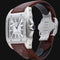 Montre Cartier Santos 100 XL - Montre automatique en acier 58 Facettes MT45163