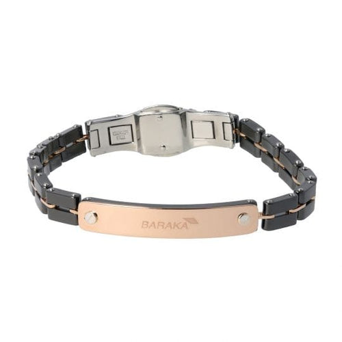 Bracelet Baraka Mosaiko - Bracelet en céramique, or rose et acier, diamants 58 Facettes 4018