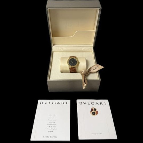 Montre Bulgari - Montre Bulgari Lady en or jaune 30 mm 58 Facettes MT44336