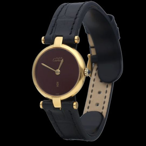 Montre Cartier Must de Cartier Vermeil - Montre femme quartz 24 mm 58 Facettes MT45323