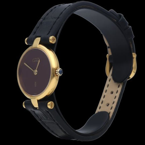Montre Cartier Must de Cartier Vermeil - Montre femme quartz 24 mm 58 Facettes MT45323