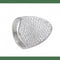 Bague 55 Bague en or blanc 18K sertie de diamants 4,52 ct 58 Facettes 4087
