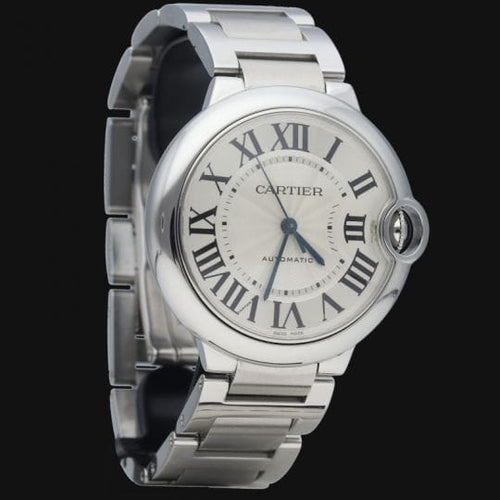 Montre Cartier Ballon Bleu - Montre automatique 36 mm en acier 58 Facettes MT45154