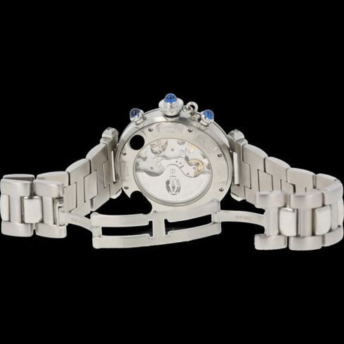 Montre Cartier Pasha - Montre chronographe automatique en acier 38 mm 58 Facettes MT45249