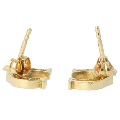 Boucles d'oreilles Boucles d’oreilles en or jaune 18K avec diamants 0,25 ct 58 Facettes 4165