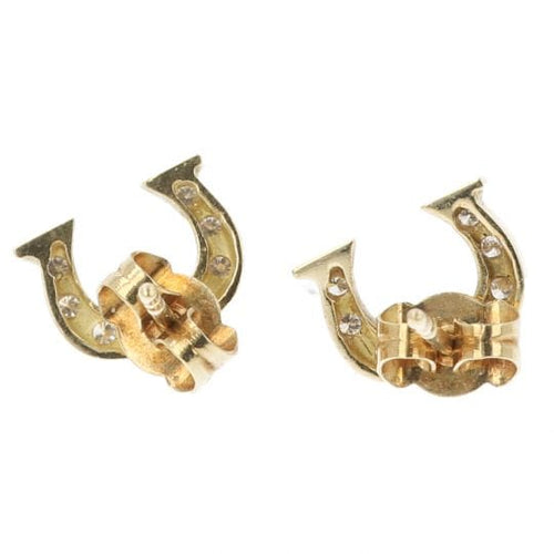 Boucles d'oreilles Boucles d’oreilles en or jaune 18K avec diamants 0,25 ct 58 Facettes 4165