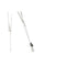 Collier Collier en or blanc 18K avec diamants blancs et noirs 58 Facettes 4152