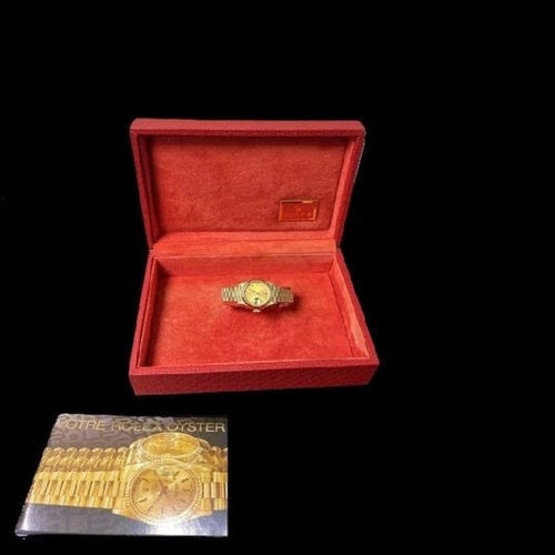 Montre Rolex Datejust - Montre Lady 26 mm en or jaune et diamants 58 Facettes MT44960