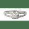 Bague 54 Mauboussin - Bague en or blanc et diamants 58 Facettes 4183