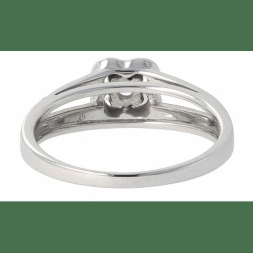 Bague 54 Mauboussin - Bague en or blanc et diamants 58 Facettes 4183