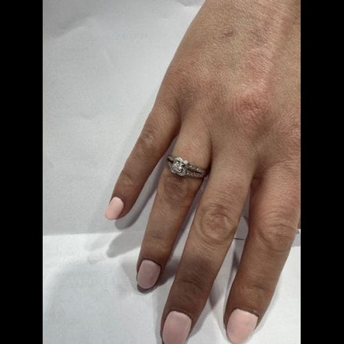 Bague 54 Mauboussin - Bague en or blanc et diamants 58 Facettes 4183