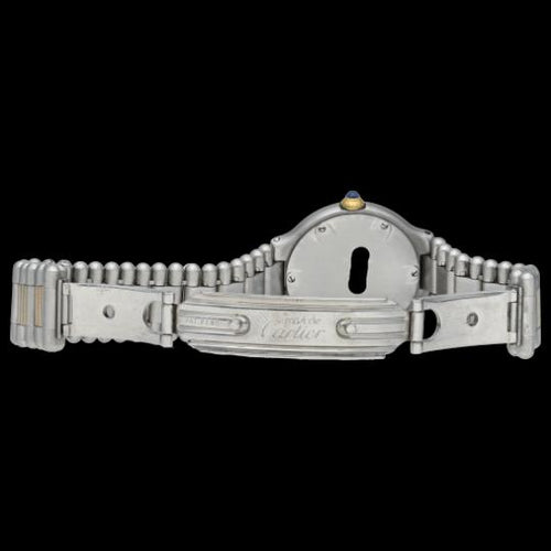 Montre Cartier Must 21 - Montre femme quartz en or jaune et acier 58 Facettes MT42270