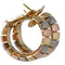 Boucles d'oreilles Cartier Tubogas - Boucles d’oreilles en 3 ors 18K 58 Facettes 4176