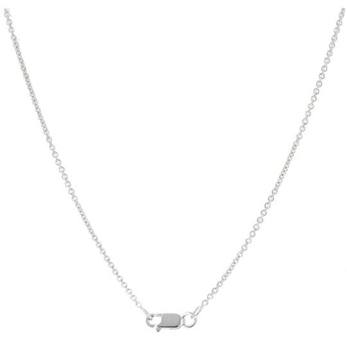 Collier Pendentif - Collier en or blanc et diamants 58 Facettes 4219