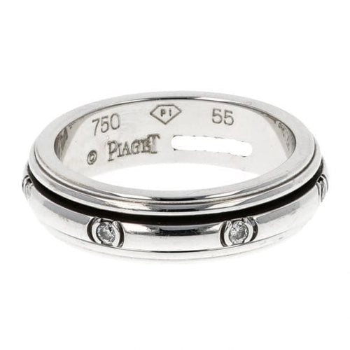 Bague 55 Piaget Possession - Bague en or blanc 58 Facettes 4232