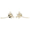 Boucles d'oreilles Boucles d’oreilles - Diamants en or jaune 58 Facettes 4242