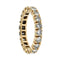 Bague 52 Bague en or jaune 18K sertie de diamants naturels 2,4 ct 58 Facettes 4311