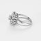 Bague 53 Bague en or blanc et diamants 58 Facettes B250436