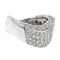 Bague 55 Bague en or blanc 18K sertie de diamants naturels 1,7 ct 58 Facettes 4282