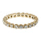 Bague 55 Bague en or jaune 18K avec diamants naturels 58 Facettes 4310