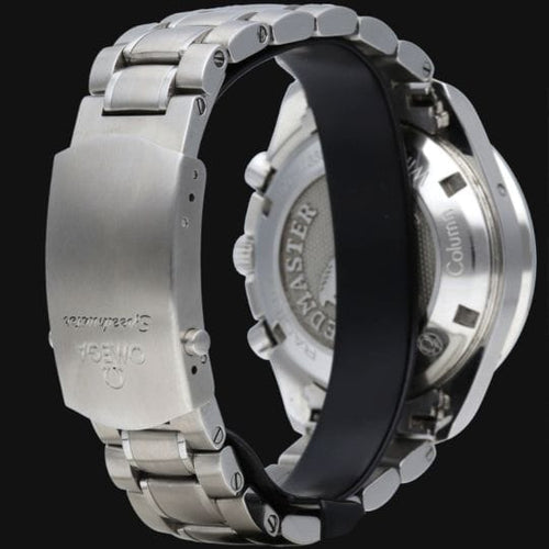 Montre Omega Speedmaster - Montre chronographe Date Racing Co-Axial en acier 58 Facettes MT45082
