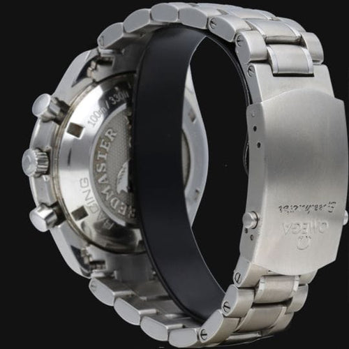 Montre Omega Speedmaster - Montre chronographe Date Racing Co-Axial en acier 58 Facettes MT45082