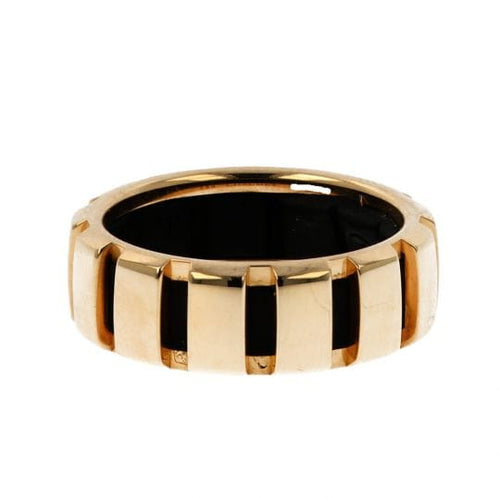 Bague 56 Chaumet Class One - Bague en or jaune 18k et diamants 58 Facettes 4314