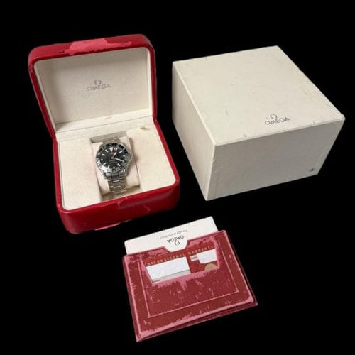 Montre Omega Seamaster Diver 300M GMT - Montre homme automatique en acier 58 Facettes MT45138