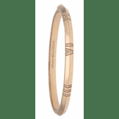 Bracelet Tiffany & Co Atlas - Bracelet en or rose 58 Facettes 4368