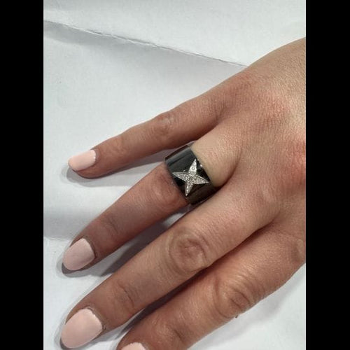 Bague 53 Mauboussin Étoile du Démon - Bague en or blanc 18k et diamants 58 Facettes 4372
