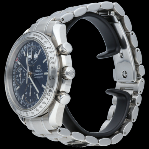Montre Omega Speedmaster Day-Date - Montre chronographe automatique en acier 58 Facettes MT44724