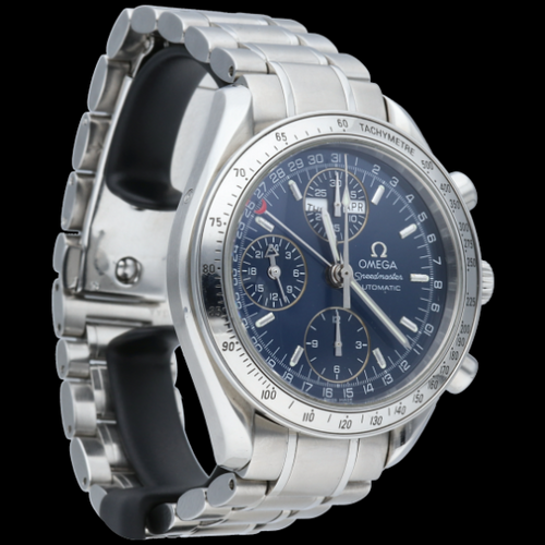 Montre Omega Speedmaster Day-Date - Montre chronographe automatique en acier 58 Facettes MT44724