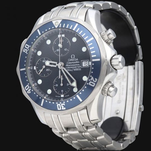 Montre Omega Seamaster Diver 300M - Montre chronographe automatique en acier 58 Facettes MT45062