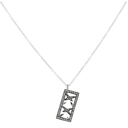 Pendentif Mauboussin Star For Ever - Pendentif en or blanc 18k et diamants 58 Facettes 4408