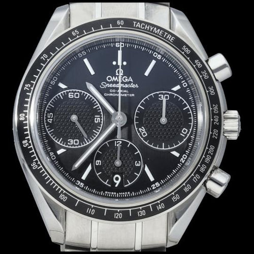 Montre Omega Speedmaster Racing - Montre chronographe Co-Axial en acier 58 Facettes MT45078
