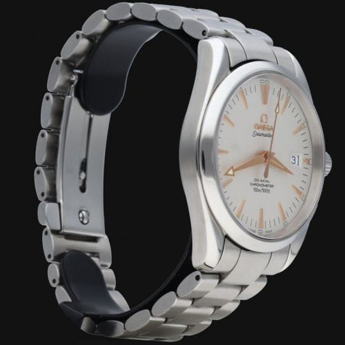 Montre Omega Seamaster Aqua Terra Co-Axial - Montre homme en acier 39 mm 58 Facettes MT45043