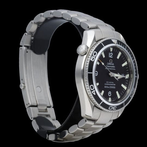 Montre Omega Seamaster Planet Ocean - Montre homme 600M en acier 42 mm 58 Facettes MT45012