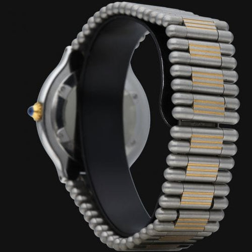 Montre Cartier Must 21 - Montre femme quartz 28 mm en or jaune et acier 58 Facettes MT44971