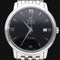 Montre Omega De Ville Prestige - Montre homme en acier, cadran noir 58 Facettes MT44987