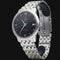 Montre Omega De Ville Prestige - Montre homme en acier, cadran noir 58 Facettes MT44987