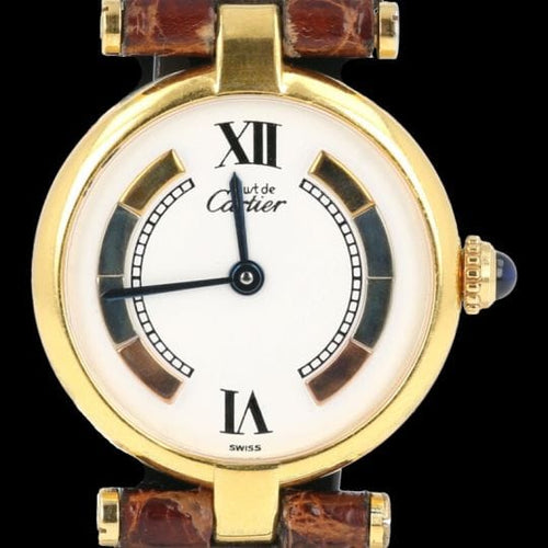 Montre Cartier Must de Cartier Vermeil - Montre femme quartz 24 mm 58 Facettes MT43998