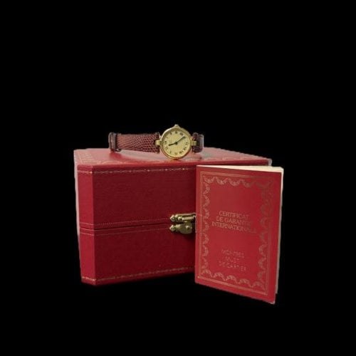 Montre Cartier Must de Cartier Vermeil - Montre femme quartz 24 mm 58 Facettes MT44968