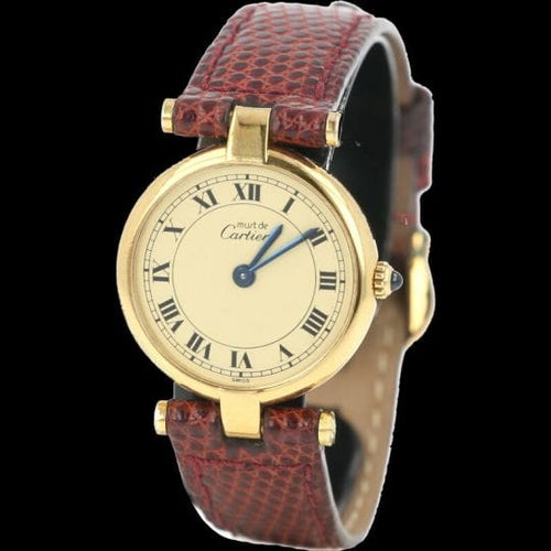 Montre Cartier Must de Cartier Vermeil - Montre femme quartz 24 mm 58 Facettes MT44968