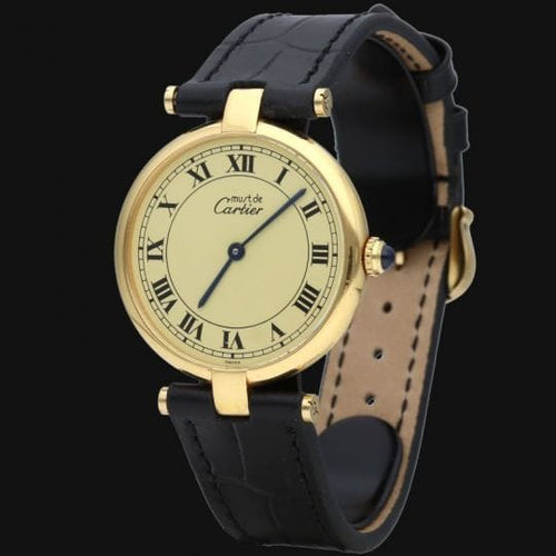Montre Cartier Must de Cartier - Montre femme vermeil quartz 30 mm 58 Facettes MT44302