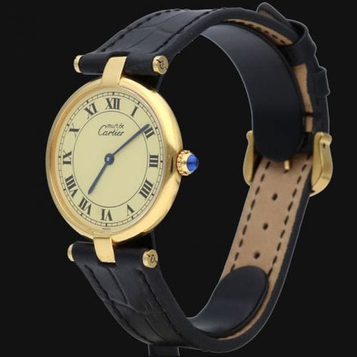 Montre Cartier Must de Cartier - Montre femme vermeil quartz 30 mm 58 Facettes MT44302