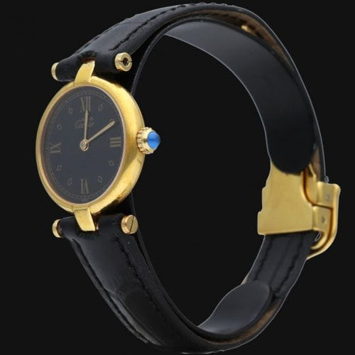 Montre Cartier Must de Cartier Vermeil - Montre femme quartz 24 mm 58 Facettes MT41256