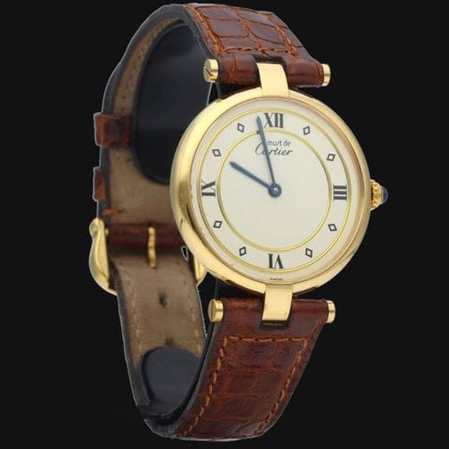 Montre Cartier Must de Cartier Vermeil - Montre femme quartz 30 mm 58 Facettes MT43996