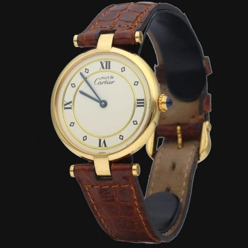 Montre Cartier Must de Cartier Vermeil - Montre femme quartz 30 mm 58 Facettes MT43996